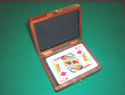 Mahogany Card Box