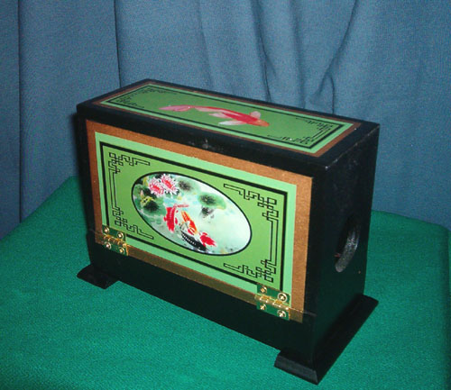 Oriental Koi Silk Cabby