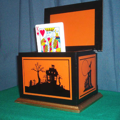Halloween card Rise Box
