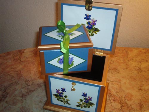 Oriental Twin Nested Boxes