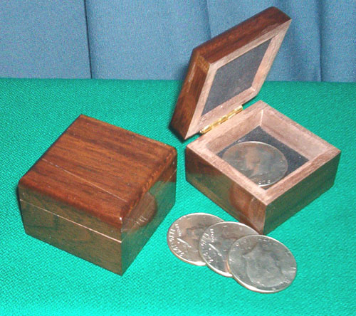Mysterious Wooden Coin Box